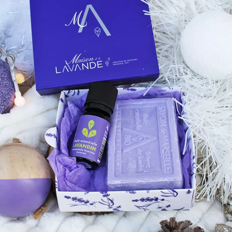 Lavandin Essential Oil & Soap Gift Set