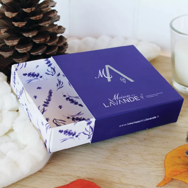 Coffret 1 savon 100g + 2 savons coeurs | Cadeaux