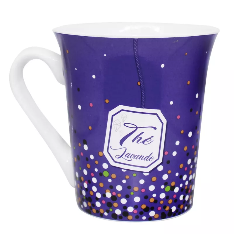 Mug décor Thé Lavande Mug décor Thé Lavande