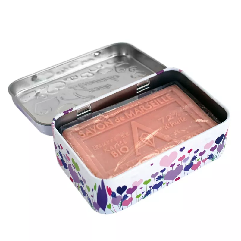 Empty Box for Soap 100g - Heart Design