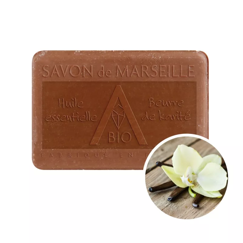Savon 100g Vanille - Pur végétal Savon 100g Vanille - Pur végétal
