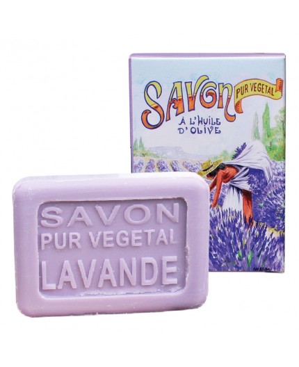 Savon Invité Lavande + Boîte Cueillette - 25 g