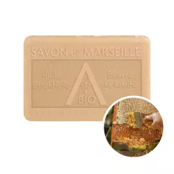 Savon Rond pur végétal Violet huile essentielle de lavande AOP et colorant  naturel 100g - The Best of Provence