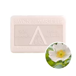 Wild Rose Soap 100g - Pure Vegetable & Organic Shea Butter
