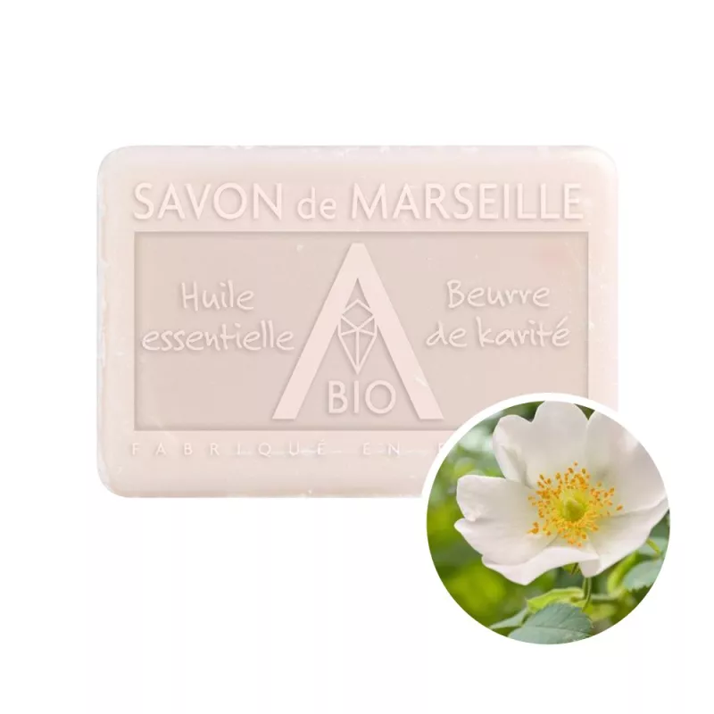 Savon 100g Eglantine - Pur végétal Savon 100g Eglantine - Pur végétal