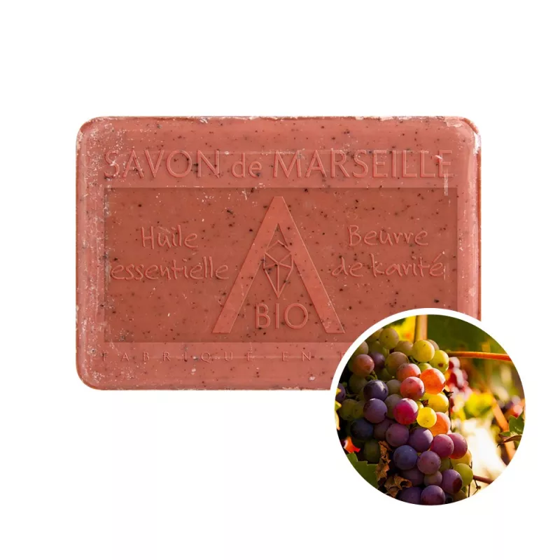 Savon 100g Fruits des Vendanges - Pur végétal Savon 100g Fruits des Vendanges - Pur végétal