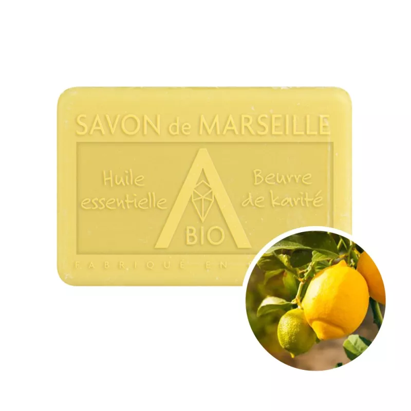 Savon 100g Citron - Pur végétal