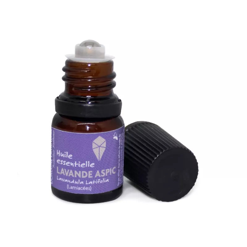 Huile essentielle de Lavande Aspic - Roll'on 4,5 ml | Boutique