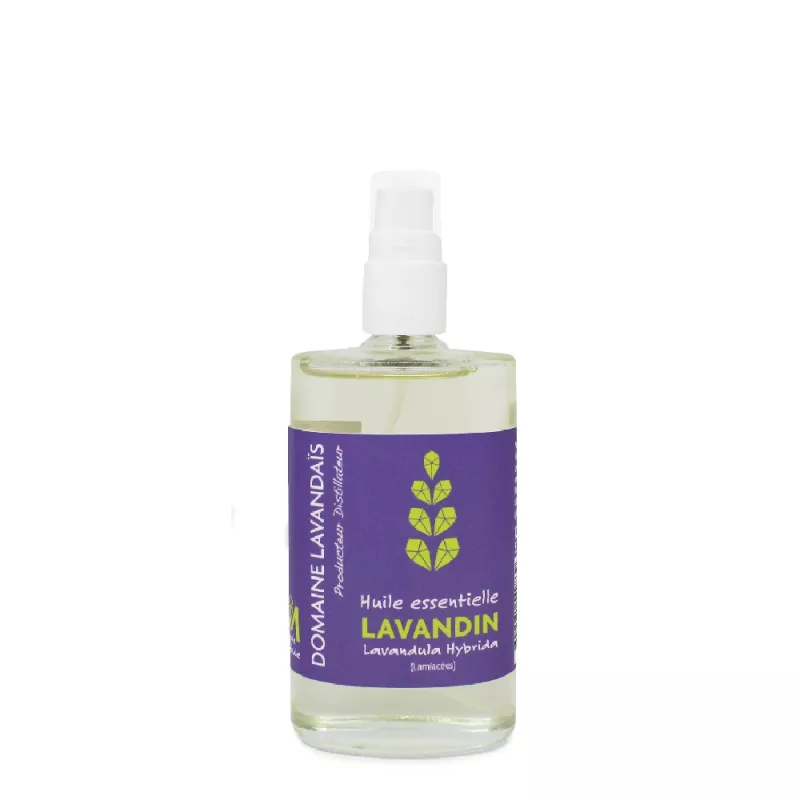 Huile essentielle de Lavandin - Spray 100 ml Huile essentielle de Lavandin - Spray 100 ml