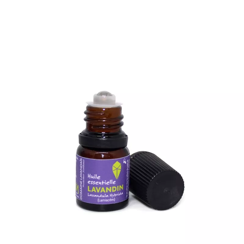 Huile essentielle de Lavandin - Roll'on 4,5 ml Huile essentielle de Lavandin - Roll'on 4,5 ml