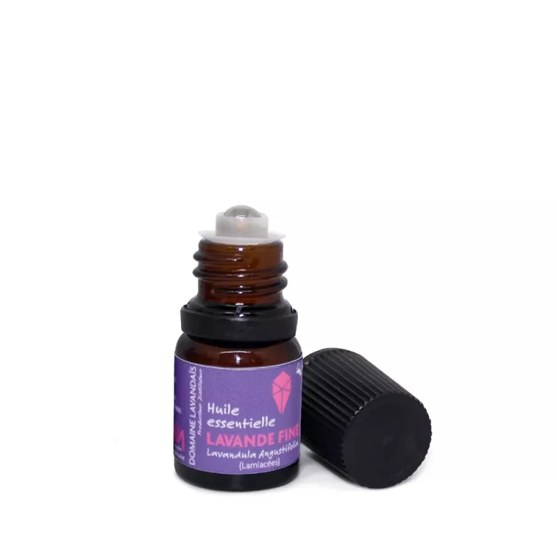 Huile essentielle de Lavande Fine - Roll'on 4,5 ml Huile essentielle de Lavande Fine - Roll'on 4,5 ml
