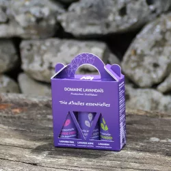 Set of 3 Essential Oils of Lavender - 50 ml