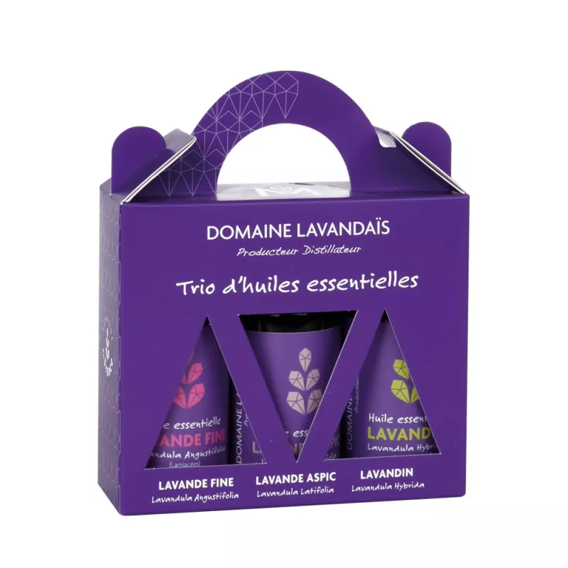 Coffret 3 Huiles essentielles de Lavande | Boutique
