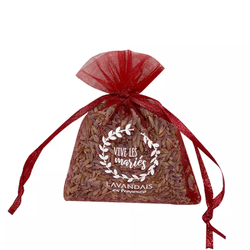 Lot de 10 Sachets Mariage Invités - Rouge Lot de 10 Sachets Mariage Invités - Rouge