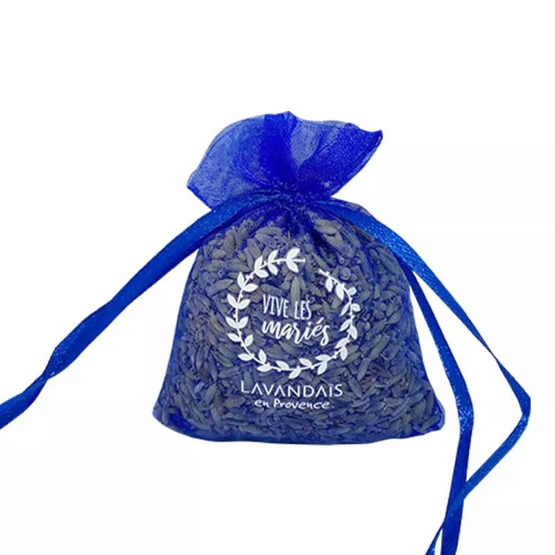 Lot de 10 Sachets Mariage Invités - Bleu Lot de 10 Sachets Mariage Invités - Bleu