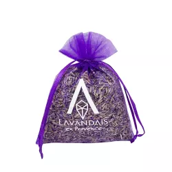 Bag of Lavender 30g - Purple Organza Fabric